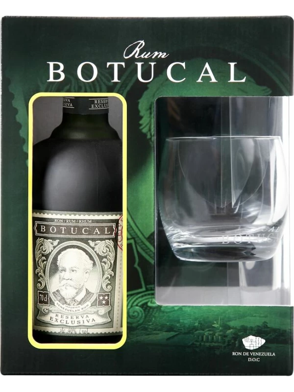 Botucal Reserva Exclusiva, gift box & glass