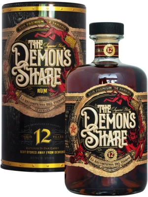 Ром The Demon's Share 12 Years Old, in tube 0.7 л