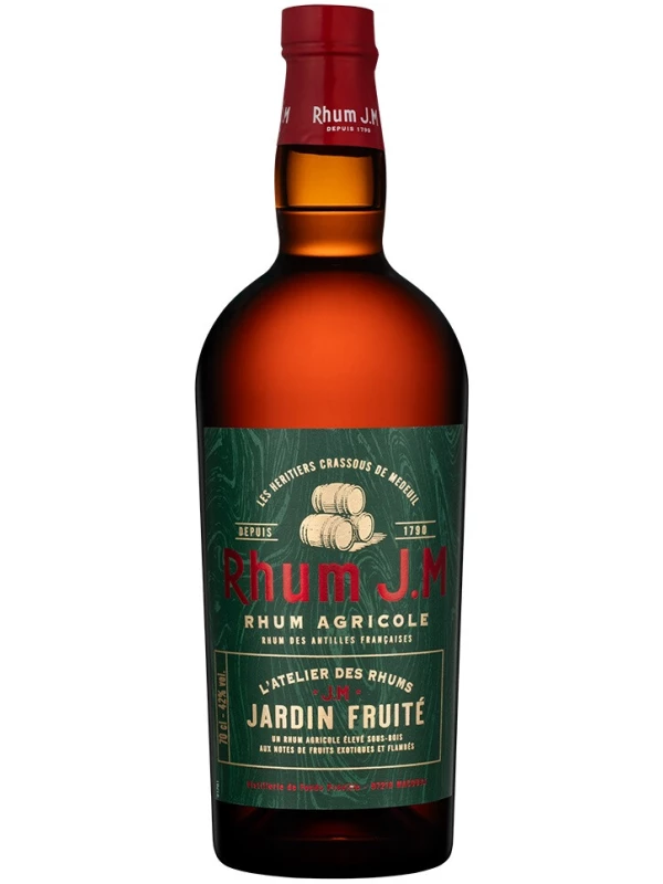 Rhum J.M l'Atelier des Rhums, Limited Edition Jardin Fruite