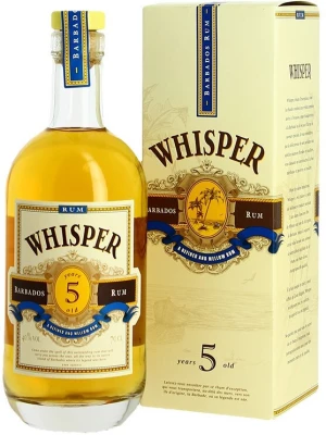 Ром Whisper 5 Years Old, gift box 0.7 л