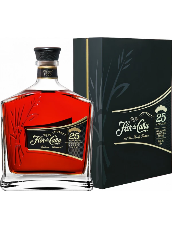 Flor de Cana Centenario 25 Years Old, gift box