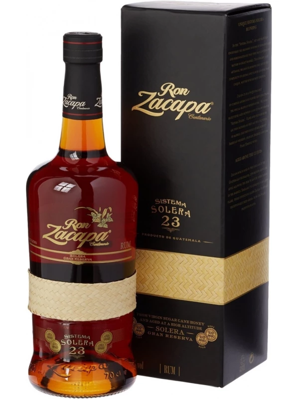 Zacapa Centenario, Solera Gran Reserva, 23 years, gift box