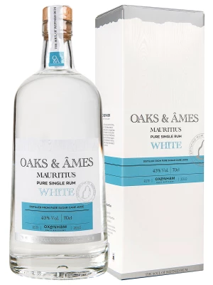 Ром Oaks & Ames Pure Single White, gift box 0.7 л