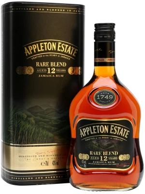 Ром Appleton Estate Rare Blend, 12 Years Old, gift box 0.7 л