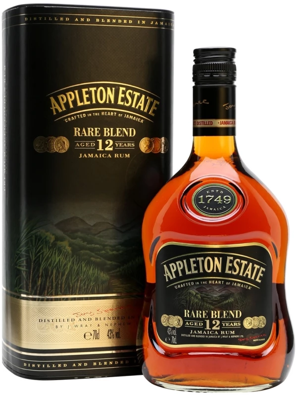 Appleton Estate Rare Blend, 12 Years Old, gift box
