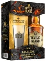 Devil's Island Gold Anejo, gift box with glass — фото 1
