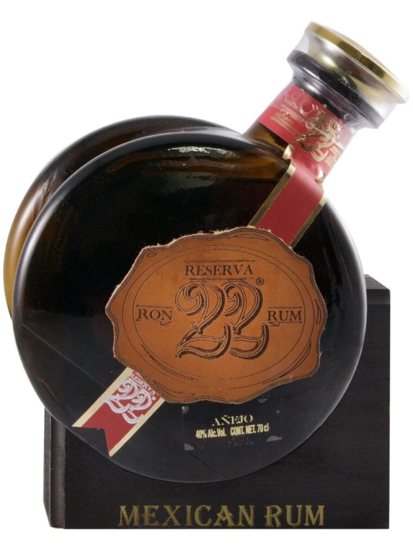 El Ron Prohibido, Reserva 22, wooden box