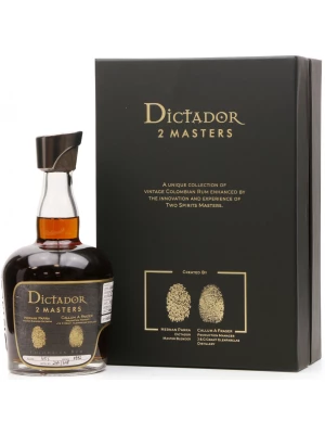 Ром Dictador, 2 Masters Glenfarclas, gift box 1972 0.7 л