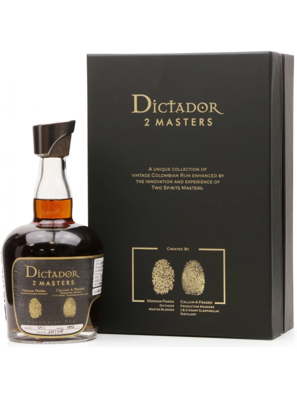 Dictador, 2 Masters Glenfarclas, gift box