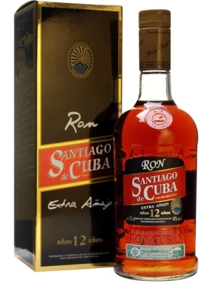 Ром Santiago de Cuba, Anejo Superior 12 years old, gift box 0.7 л