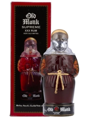 Ром Old Monk Supreme, 12 Years Old, gift box 0.75 л