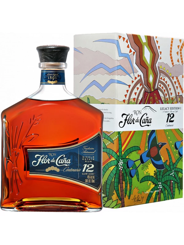 Flor de Cana Centenario 12 Years Old, gift box