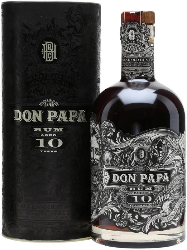 Don Papa, 10 Years, in tube