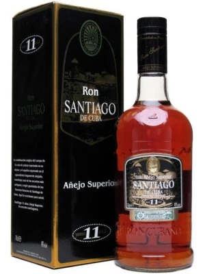Ром Santiago de Cuba Anejo Superior 11 years old, gift box 0.7 л