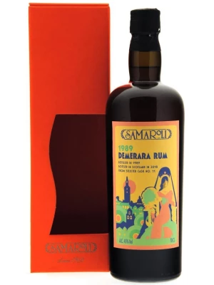 Ром Samaroli, Demerara, 1989, gift box 0.7 л