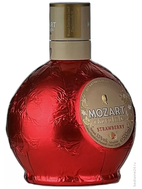 Mozart White Chocolate Cream Strawberry