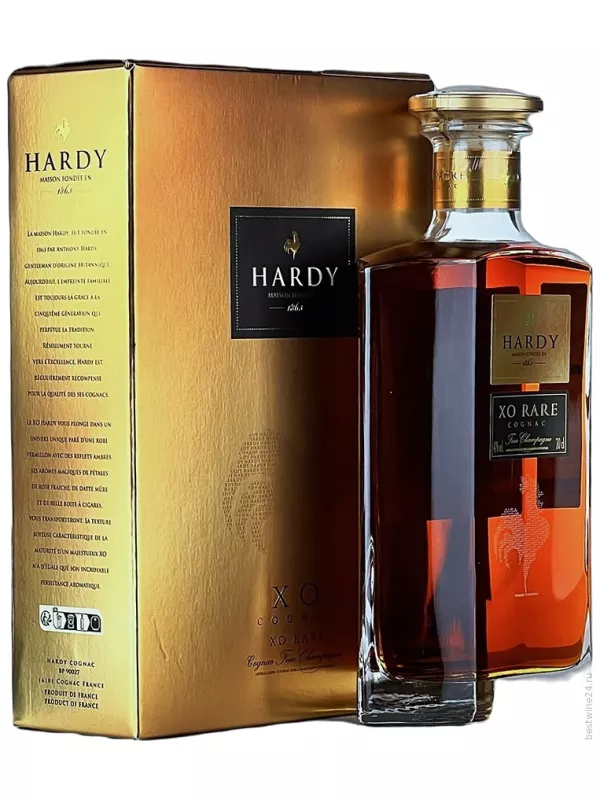 Hardy, XO Rare, Fine Champagne AOC, gift box