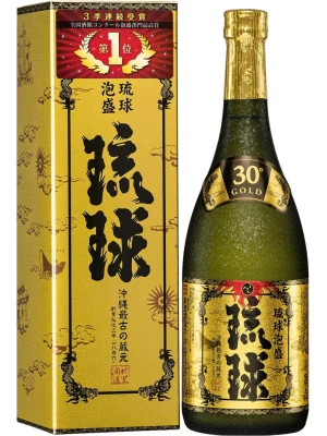 Саке Shinzato Shuzo, Ryukyu Gold Awamori, gift box 0.72 л