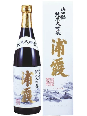 Саке Urakasumi, Yamadanishiki Junmai Daiginjo, gift box 0.72 л