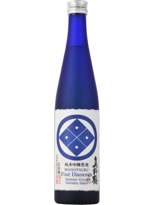 Саке Manotsuru, Four Diamonds Junmai Ginjo Genshu 0.5 л