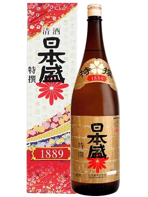 Саке Nihon-Sakari Tokusen, gift box 1.8 л