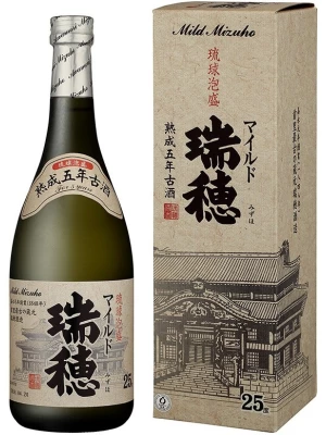 Саке Mizuho, Mild Awamori 5 Years Old, gift box 0.72 л