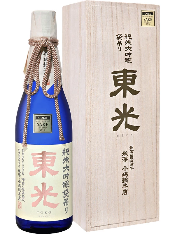 Toko Junmai Daiginjo Drip, wooden box