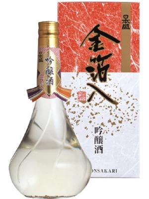 Саке Nihon-Sakari, Cho-Tokusen Kinpaku, gift box 0.72 л