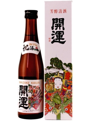 Саке Kaiun Iwaizake, gift box 0.3 л