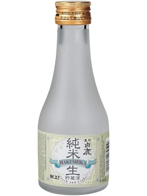 Саке Hakushika Fresh & Light Junmai Namachozo 0.18 л