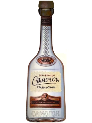 Самогон Деревенский Самогон Традиционный 0.5 л