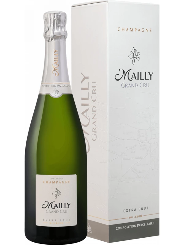 Champagne Mailly, Grand Cru Extra Brut Millesime, Champagne АОC, gift box