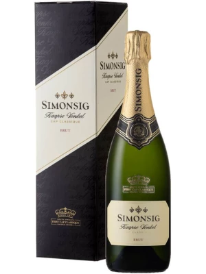 Simonsig, Kaapse Vonkel Brut, gift box 0.75 л 2021