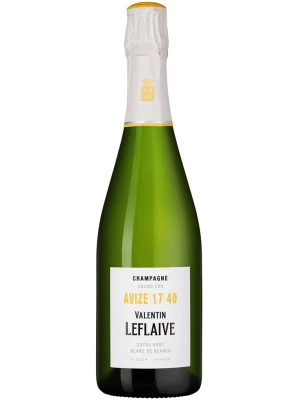 Valentin Leflaive, Avize Extra Brut Blanc de Blancs, Champagne AOC 0.75 л 2017