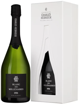 Charles Heidsieck, Blanc des Millenaires Blanc de Blancs, Champagne AOC, gift box 0.75 л 2014