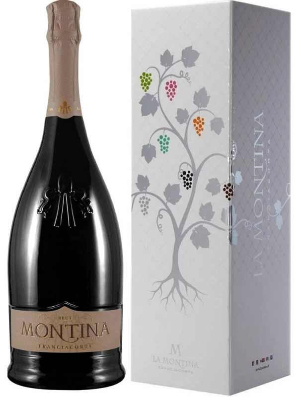 Montina, Franciacorta DOCG Brut, gift box