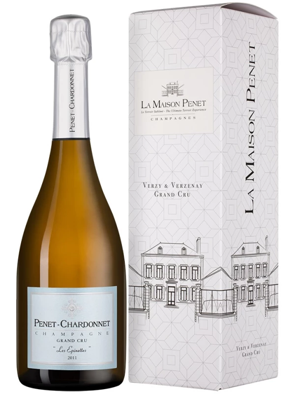 Penet-Chardonnet, Les Epinettes Grand Cru, Champagne AOC, gift box