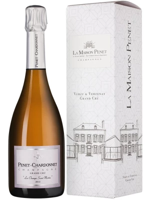 Penet-Chardonnet, Les Champs Saint-Martin Grand Cru, Champagne AOC, gift box 0.75 л 2012