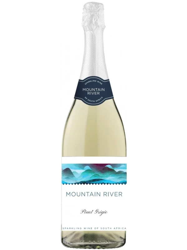 Mountain River, Pinot Grigio Extra Brut, Western Cape WO