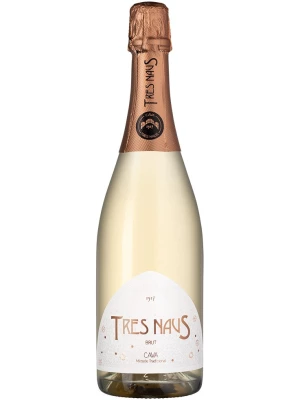 Domenio Wines, Tres Naus Brut Rosat, Cava DO 0.75 л 2022