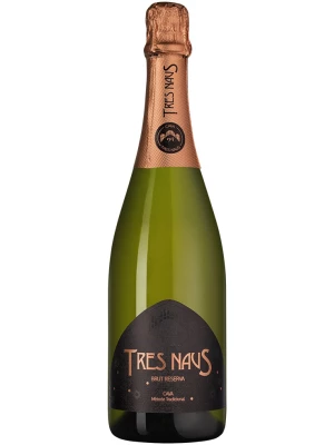 Domenio Wines, Tres Naus Brut Reserva, Cava DO 0.75 л 2018