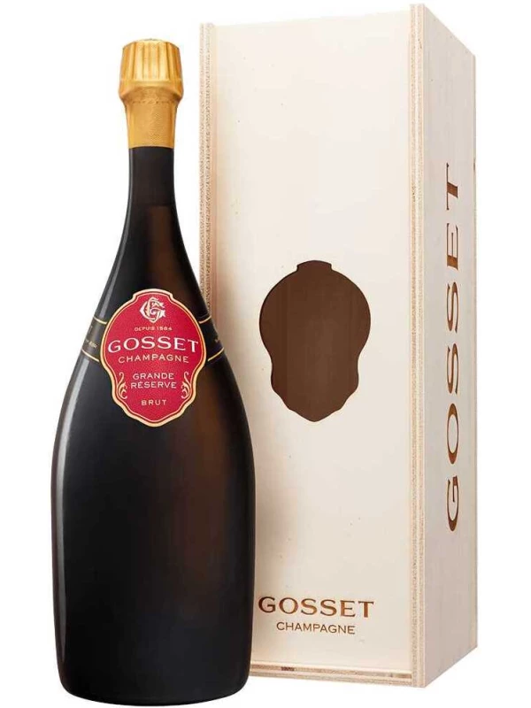 Gosset, Brut Grande Reserve, wooden box