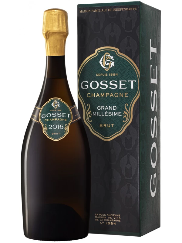Gosset, Brut Grand Millesime, gift box