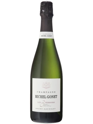 Michel Gonet, Les 3 Terroirs Blanc de Blancs Extra Brut AOC 0.75 л 2019