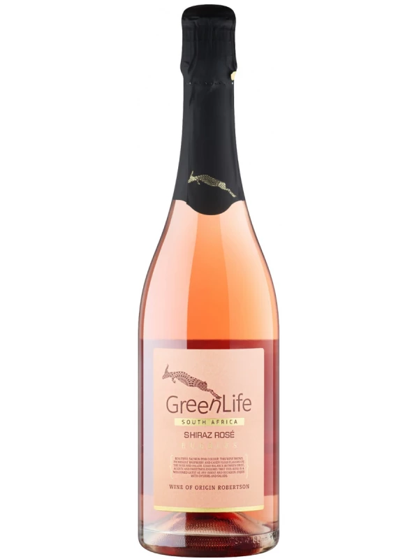 GreenLife Shiraz Rose Bubbles, Robertson WO