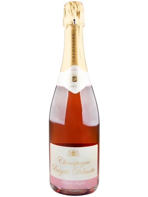 Brigitte Delmotte, Rose de Saignee Brut, Champagne AOC
