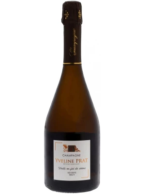Yveline Prat, Vieilli en Fut de Chene Reserve Brut, Champagne AOC 0.75 л 2018