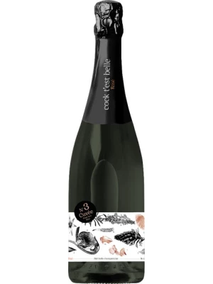 Cock t'est belle Cuvee №3 Pinot Noir Rose Extra Brut 1.5 л 2019