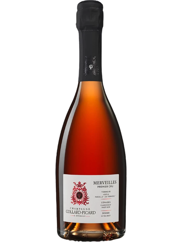 Champagne Collard-Picard, Merveilles Rose de Saignee 1er Cru Extra Brut, Champagne АОC