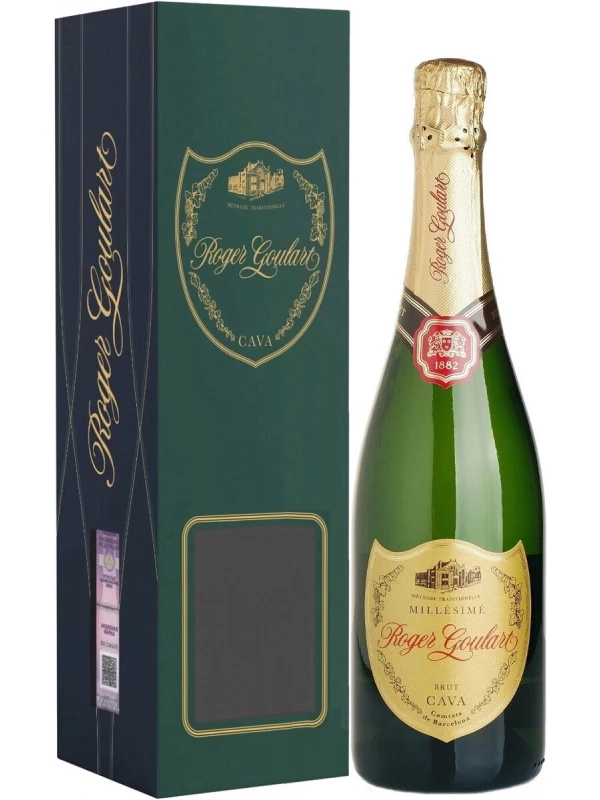 Roger Goulart, Millesime Brut, Cava DO, gift box